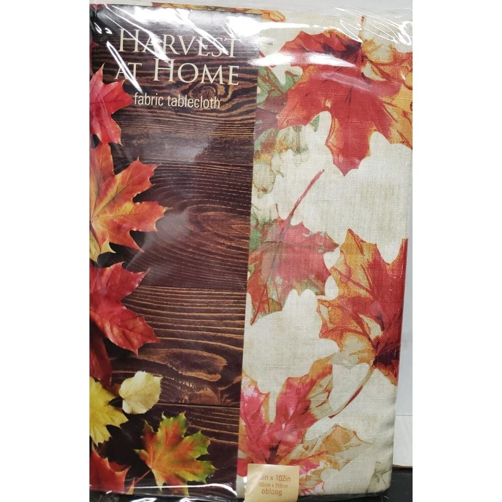 Printed Fabric Tablecloth,60x102